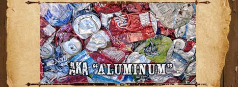 Aluminum, Copper, Brass, Stainless Steel